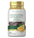 Carlyle Liposomal Vitamin C | 2200mg | 90 Softgels | High Potency Complex Supplement | Non-GMO, Gluten Free Supplement Packaging May Vary