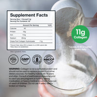 Wellsgoing Grass-Fed Collagen Peptides Powder – Hair, Skin & Joint Support (2 lb)