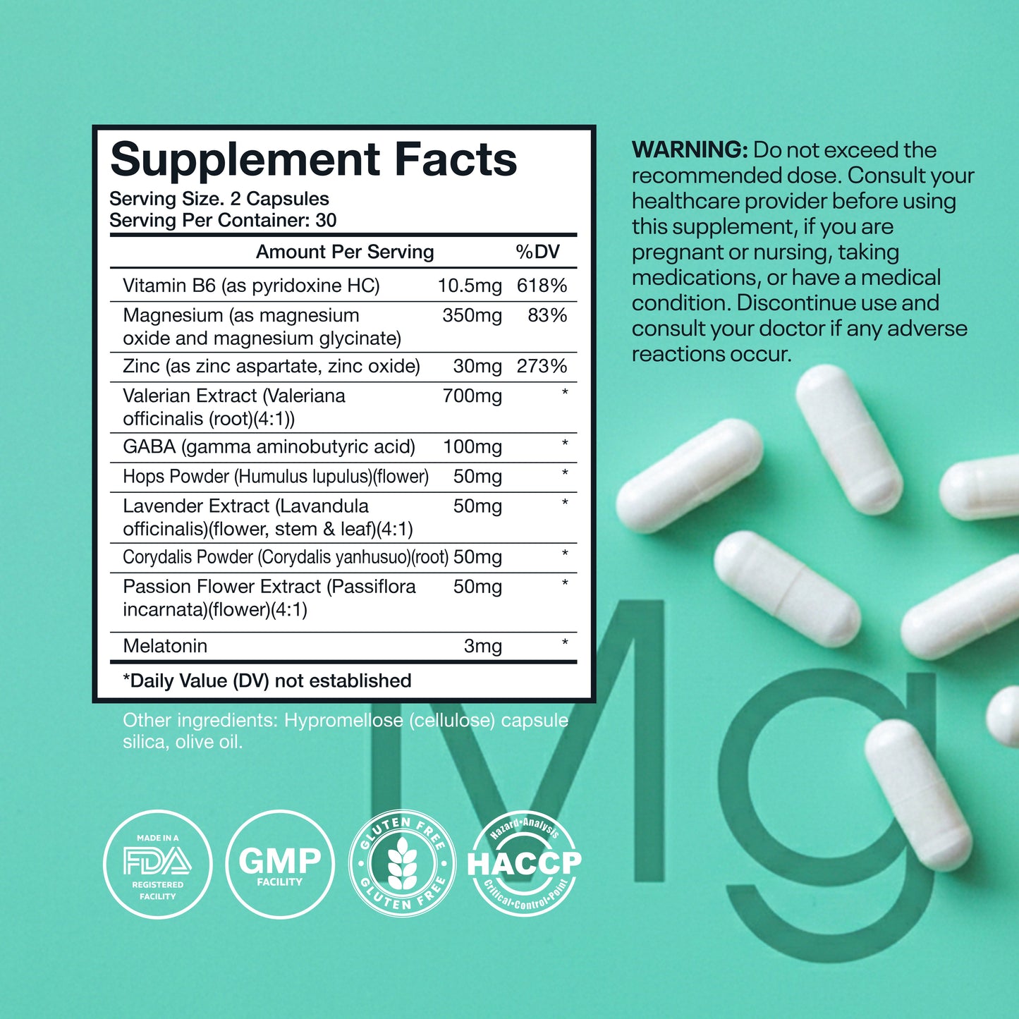 Wellsgoing Magnesium Glycinate – Muscle & Relaxation Support (60 Capsules)