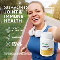 Wellsgoing Turmeric Curcumin 2300 mg – Joint & Immune Support (180 Capsules)