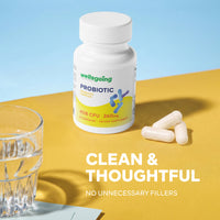 Wellsgoing Probiotic 40 Billion CFU – Digestive & Gut Support (60 Capsules)
