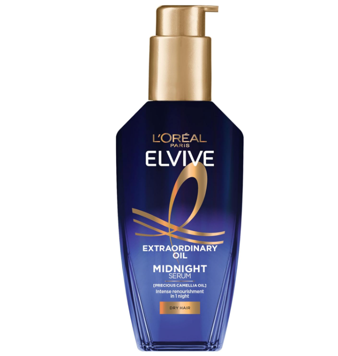 L’Oréal Paris Elvive Extraordinary Oil Midnight Serum, 100ml / 3.38 fl. oz.