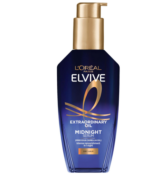 L’Oréal Paris Elvive Extraordinary Oil Midnight Serum, 100ml / 3.38 fl. oz.