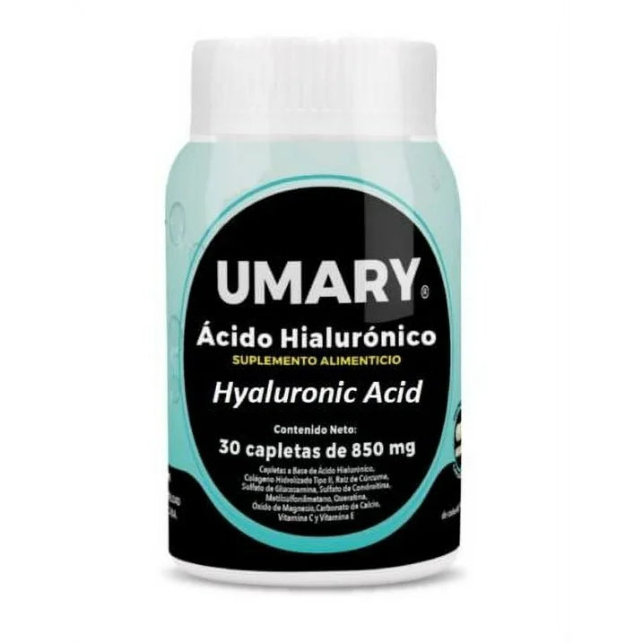 Umary Hyaluronic Acid 30 Caplets 850 mg - Pack of 4