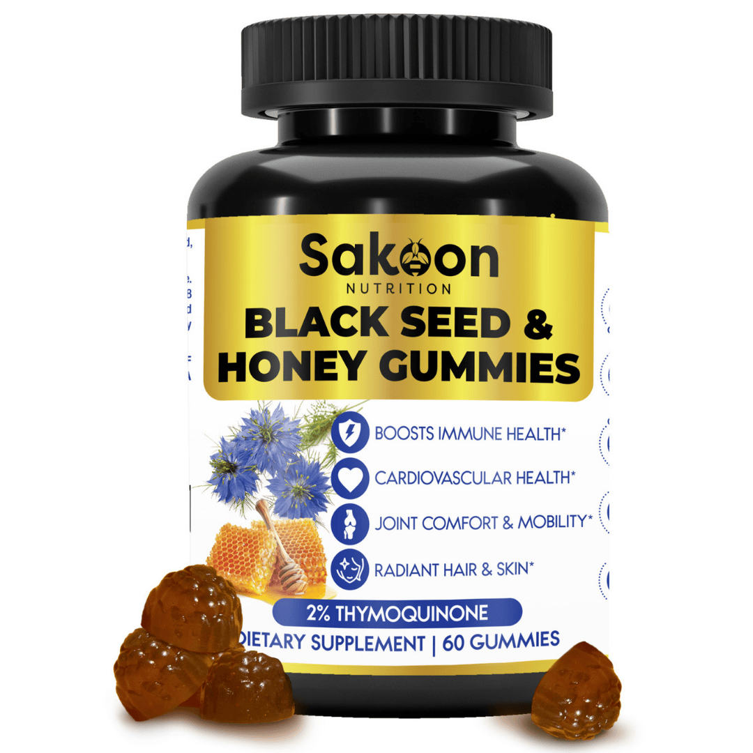 Sakoon Nutrition Black Seed Oil & Honey Gummies