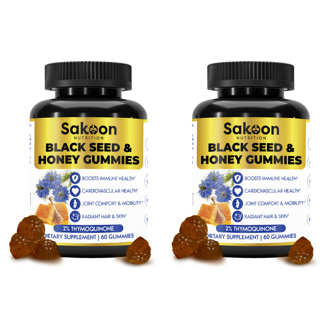 Sakoon Nutrition Black Seed Oil & Honey Gummies