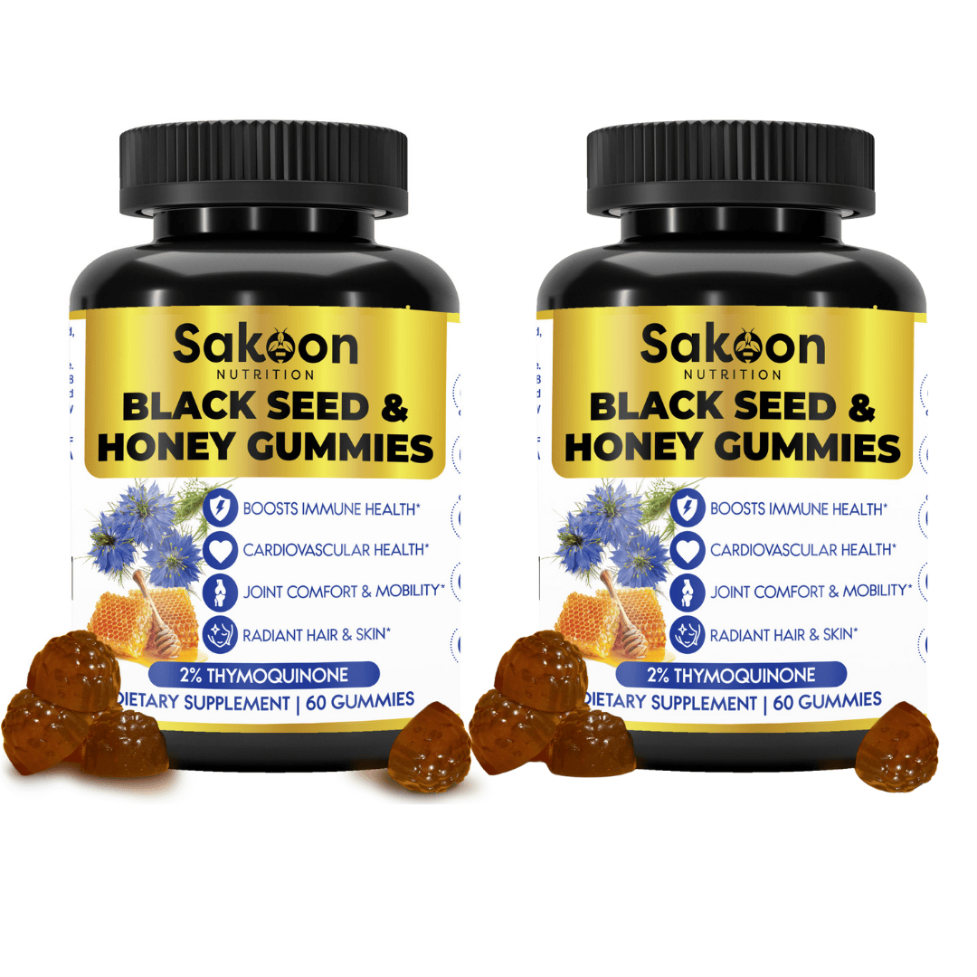 Sakoon Nutrition Black Seed Oil & Honey Gummies