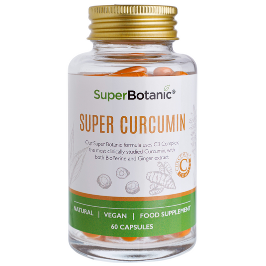 Super Botanic Curcumin Capsules 500mg 60 Vegan Capsules