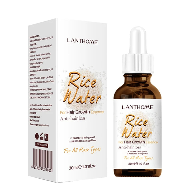 Rice Water for Hair Growth Serum, 1 fl oz (30ml)