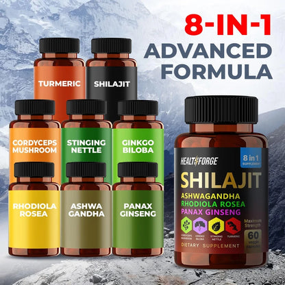 Shilajit  Extract Blend Capsules  for Men & Women,  60 Capsules