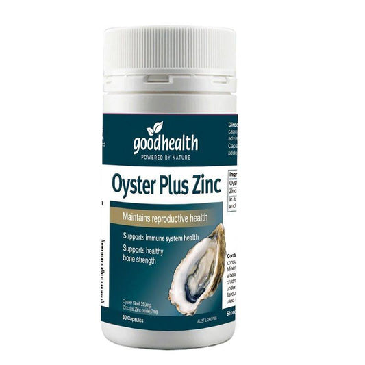 Goodhealth Zinc Plus Oyster Extract, 60 Capsules