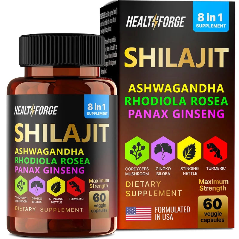 Shilajit  Extract Blend Capsules  for Men & Women,  60 Capsules