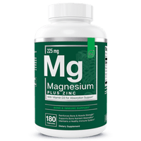Essential Elements Magnesium & Zinc with Vitamin D3, 180 Capsules, 3 Month Supply