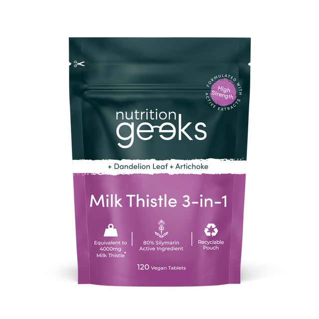 Nutrition Geeks Milk Thistle 3-in-1