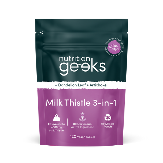 Nutrition Geeks Milk Thistle 3-in-1