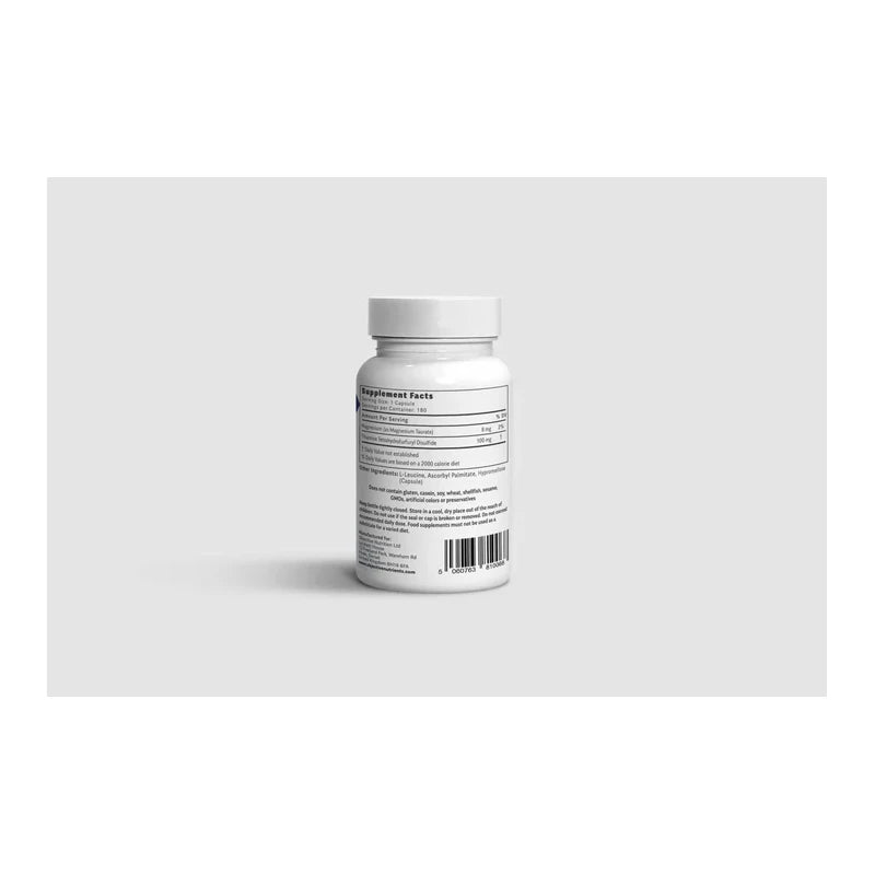 Objective Nutrients Thiamax Vitamin B1 (Thiamine TTFD) Capsules, 100mg, 60 Count