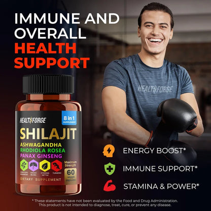 Shilajit  Extract Blend Capsules  for Men & Women,  60 Capsules